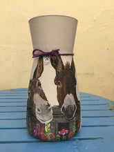 Hand Decoupaged Vases - Made by V
