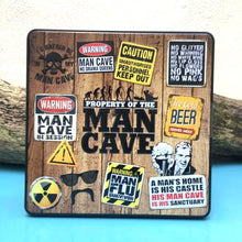 Man Cave Tin with chocolate chip biscuits