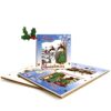 3D Pop Up Wooden Christmas Gift Cards