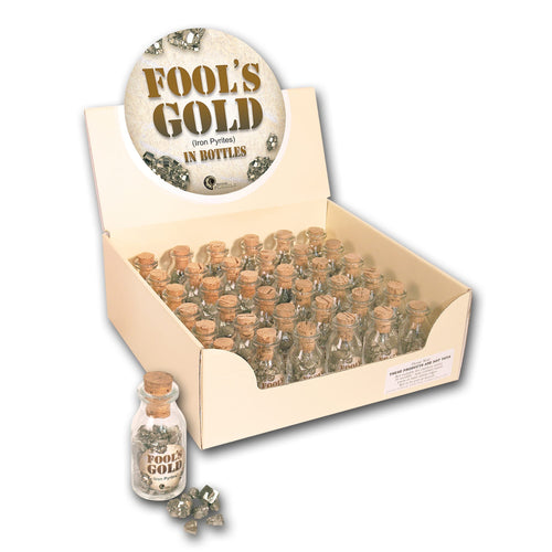 Fool's Gold / Iron Pyrites in Bottles