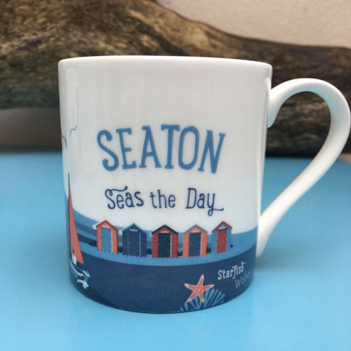 Seaton Seas The Day Bone China Mug & Jug