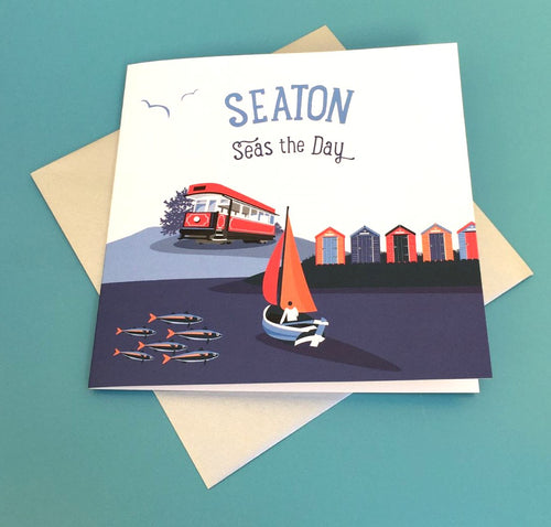 Seaton Seas The Day Cards