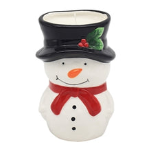 Snowman & Santa Candles