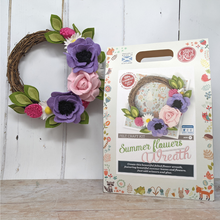 Summer Flower Felt Wreath Craft Kit