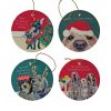 Mutts & Moggies Ceramic Christmas Decoration Sets