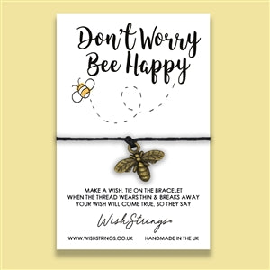 Wishstrings Bee Happy Bracelet
