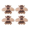 Wooden Bee Coasters